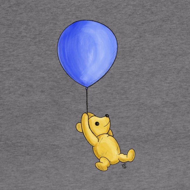 Winnie the Pooh and the big blue balloon by Alt World Studios